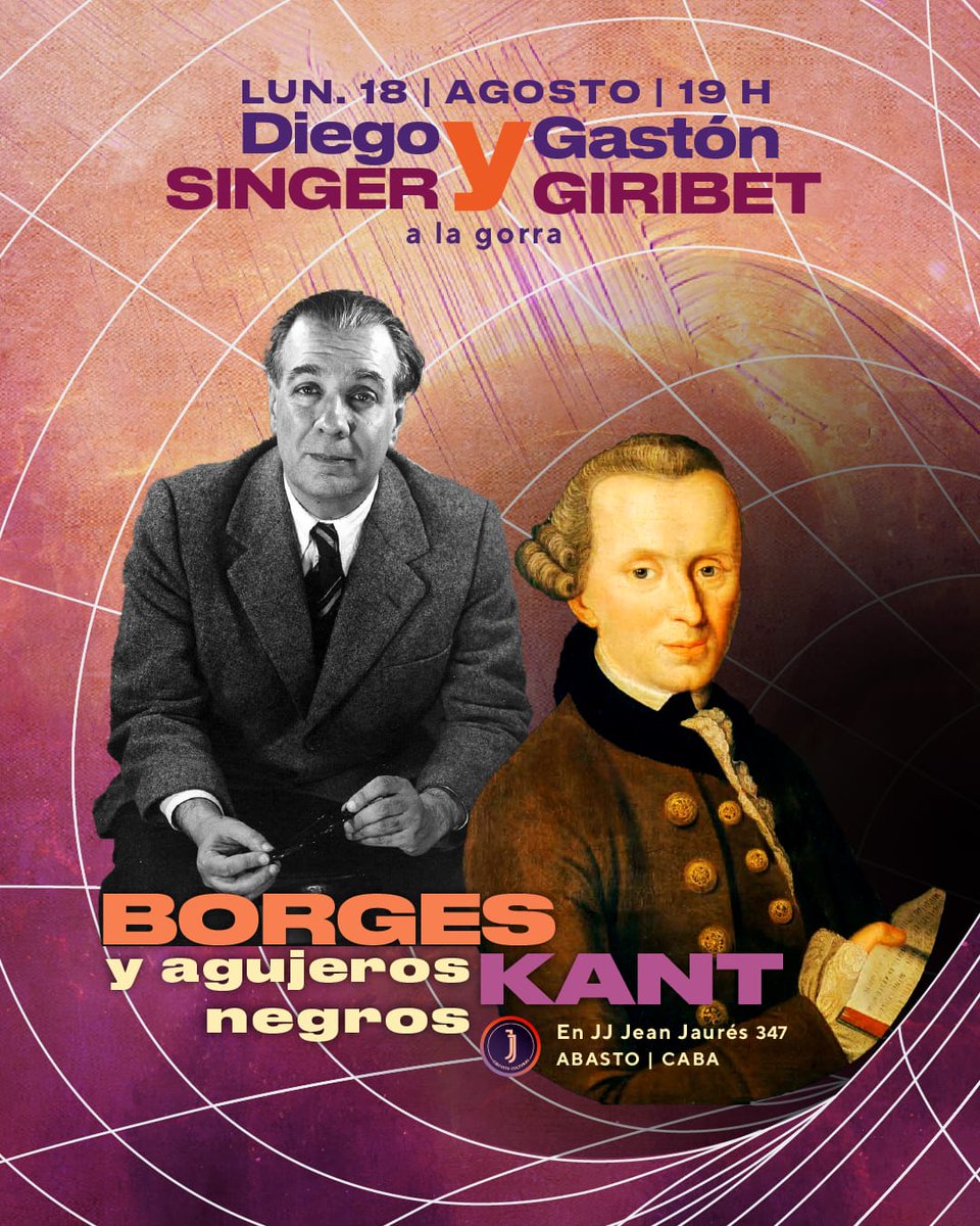 Nos vemos hoy a las 19hs en <a href="/JjCircuito/">JJ Circuito Cultural</a> con <a href="/GastonGiribet/">Gaston Giribet</a>