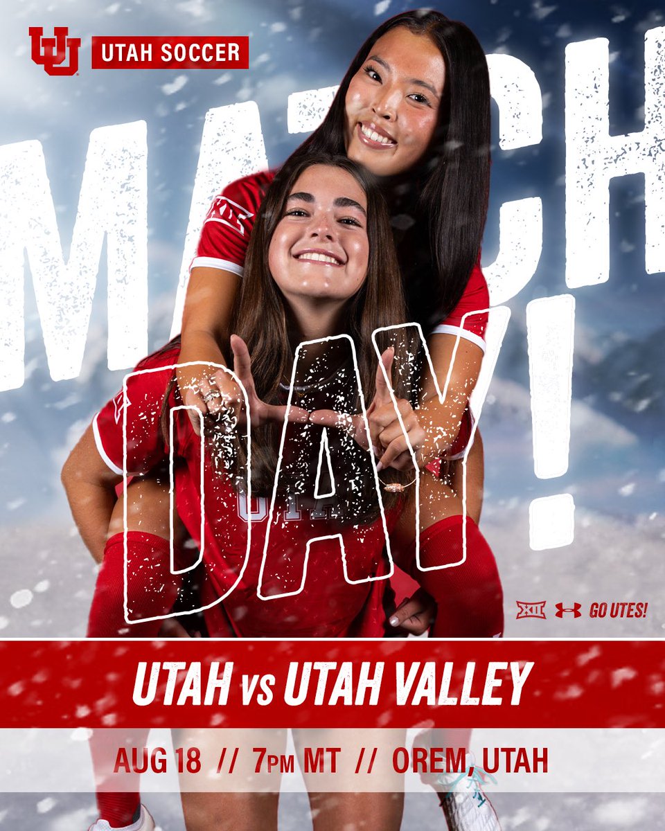 Back to work. 

🆚 Utah Valley
🕰️ 7 p.m.
📍Orem, Utah
📺 ESPN+

#GoUtes