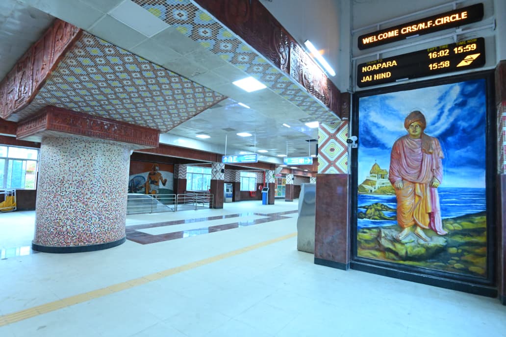 metrorailwaykol's tweet photo. Metro Railway, Kolkata's #YellowLine Takes Off!
Fast and comfortable rides from #Noapara to #JaiHindBimanbandar is now a reality. 

#AamarMetro #KolkataMetro #YellowLine #AirportMetro #SmartTravelKolkata #MetroToAirport https://t.co/wP9PSOEVg7