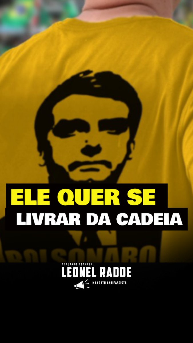 ELE QUER SE LIVRAR DA CADEIA 

instagram.com/reel/DNgB-gzR5…