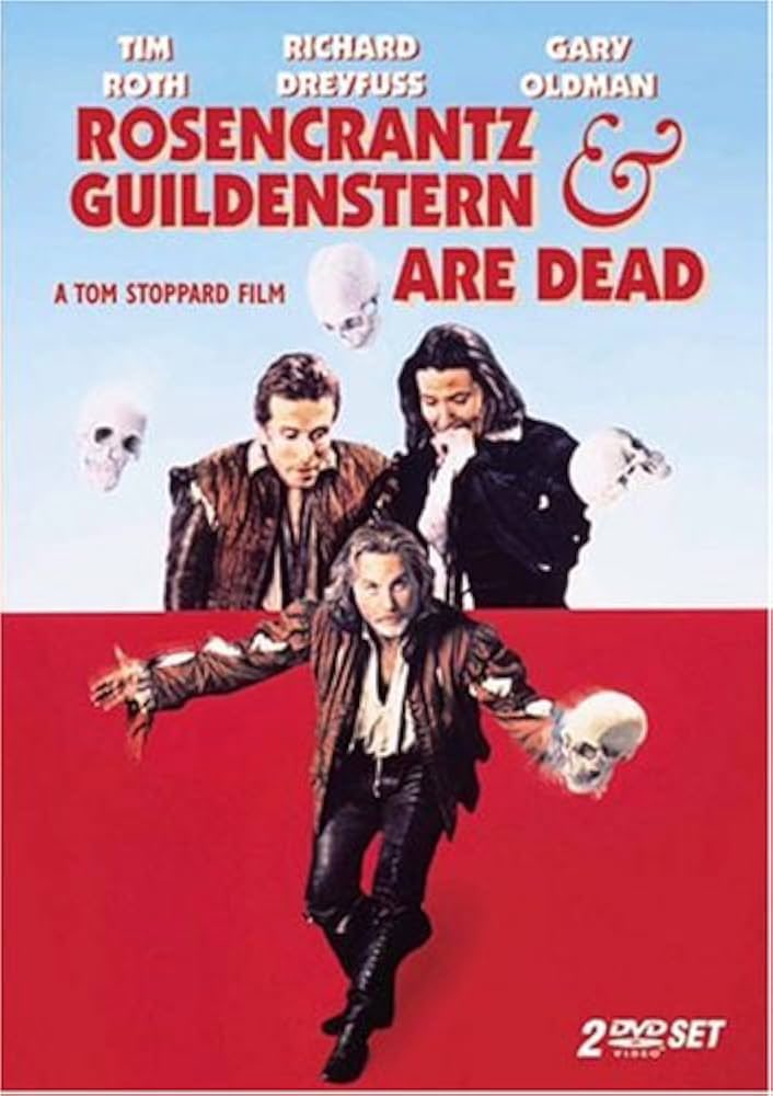 No soy de recomendar películas porque miro porquerías, pero miren Rosencratz y Guildenstern están muertos porque es casi perfecta. (Recomendada para gente que lee en el subte y no le importa la opinión ajena).