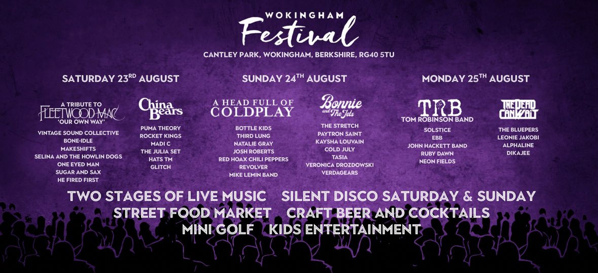 Andy Jones (@andydavidjones) on Twitter photo So looking forward to being back on the main stage at the <a href="/wokinghamfest/">Wokingham Festival</a> this Saturday. Great weather expected, and great acts guaranteed. See you there! 🤘 So looking forward to being back on the main stage at the <a href="/wokinghamfest/">Wokingham Festival</a> this Saturday. Great weather expected, and great acts guaranteed. See you there! 🤘