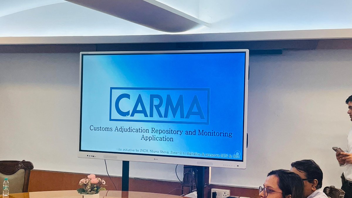 Nhava Sheva Customs tweet media