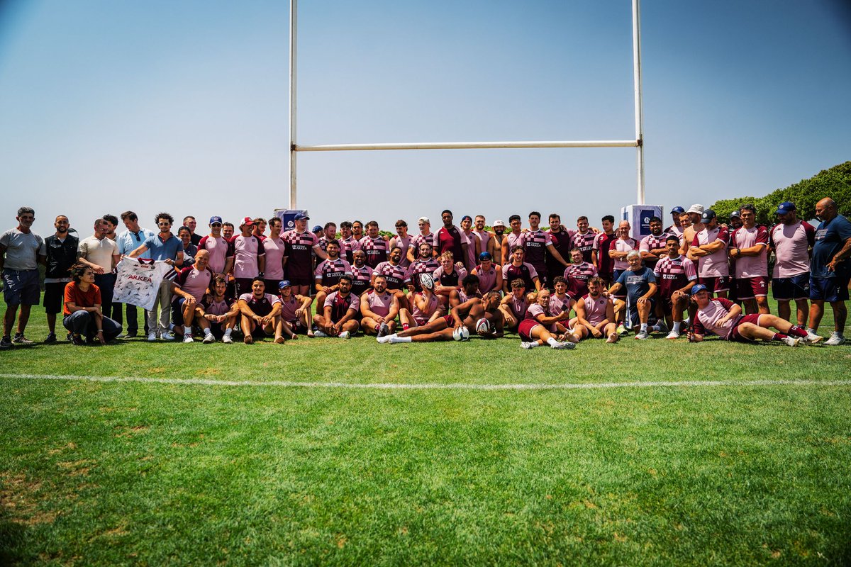 It was an honour to host the Union Bordeaux Bègles rugby team. They won the European Championship in May 2025 and reached the final of the French Championship in each of the last two seasons (2023/24 and 2024/25). We wish them every success for the upcoming season!
