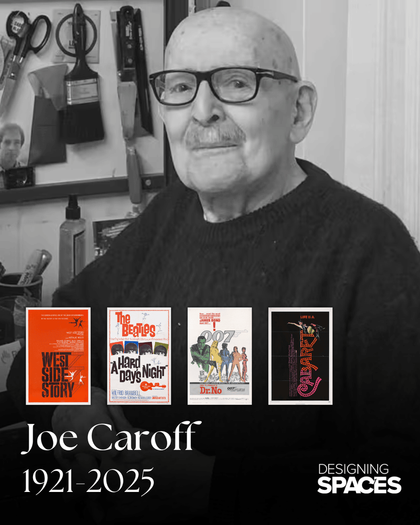DSpacesTV's tweet photo. Joe Caroff, the unsung legend behind the James Bond “007” gun logo, passed away recently at 103.
His quiet brilliance inspires us to create meaningful, timeless design that's “effervescent”: art that springs to life, not lies flat.
#DesigningSpaces #JoeCaroff #GraphicDesign https://t.co/7fNgzlb8Xe