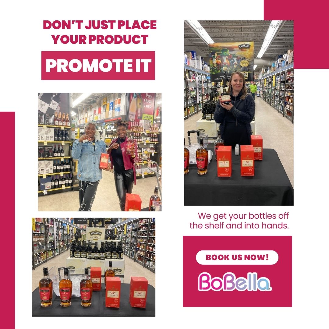 BoBellaPromos's tweet image. Your liquor brand deserves more than just a spot on the shelf—it deserves to shine. 🥂 Capture attention with in-store tastings, engaging promotions, and a team that brings your brand’s flavor and story to life.

#StandOutOnTheShelf #LiquorMarketing #TastingEvents #BoostYourBrand