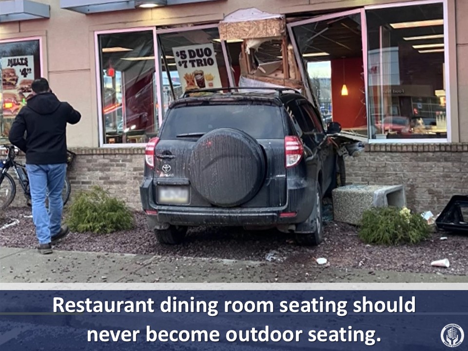 SafeStorefronts's tweet photo. Promoting Public Safety where we Work, Play, Shop, and Eat! #100TimesPerDay #StorefrontCrash
https://t.co/ORh3ihGBtS https://t.co/tywgYvm0qu