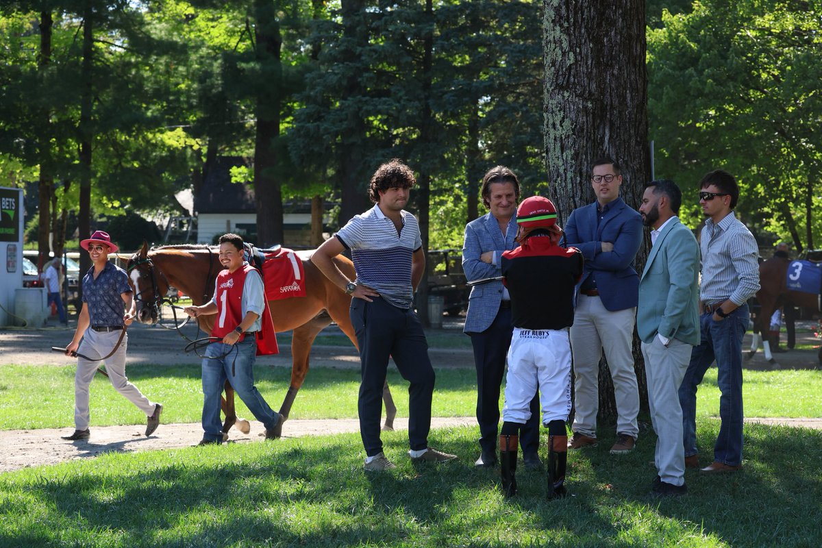 tslostritto's tweet photo. 🎪 Saratoga Weekend Recap 🎪

🎯 Closed out the weekend on the board in every start with a 2nd and two 3rds, including Moe 88 who is now stakes placed after his effort in the New York Stallion Series. Thank you to our great team of trainers, barn help, riders, vets, and family! https://t.co/G5Cs4fi0IW
