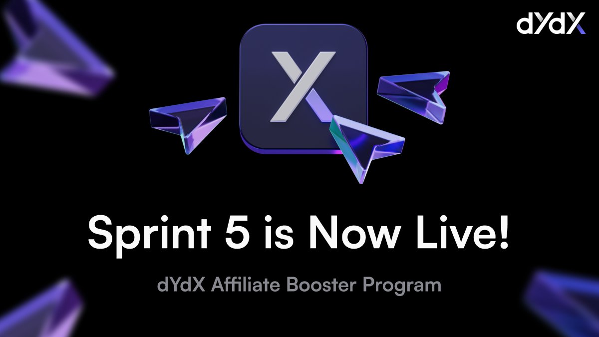 arcus_xyz's tweet photo. Sprint 5 of the dYdX Affiliate Booster Program is now live!

Refer your friends, climb the leaderboard, and grab your share of $12k in rewards 💰

Register here ➡️ https://t.co/RymTI5eseI https://t.co/s0DCi0LqqE