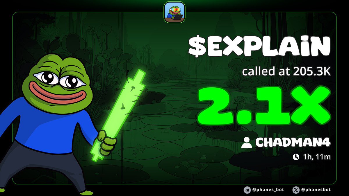 greatman70000's tweet image. #MOMONGA
$JAMAL
#EXPLAIN
$TADC

Day is not yet over 

t.me/memecoin7000