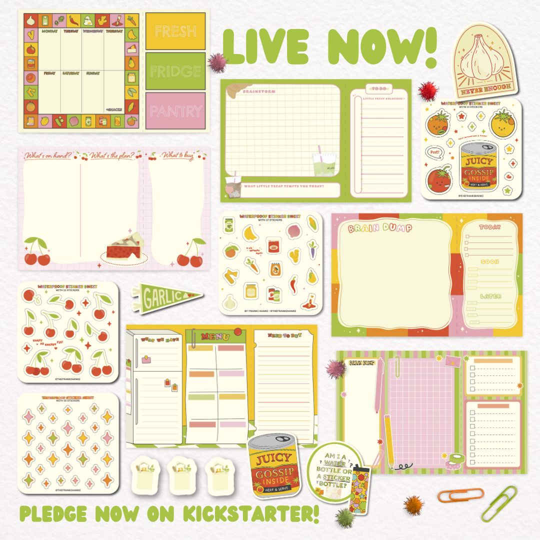 Notepad Kickstarter is LIVE with ten different designs: kickstarter.com/projects/frank…