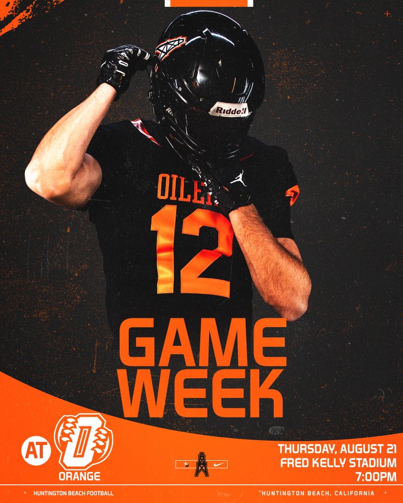 WE PLAY A FOOTBALL GAME THIS WEEK

🆚 Orange
🗓️ THIS THURSDAY 8/21
⌚️ 7PM
🏟️ Fred Kelly Stadium (El Modena HS)