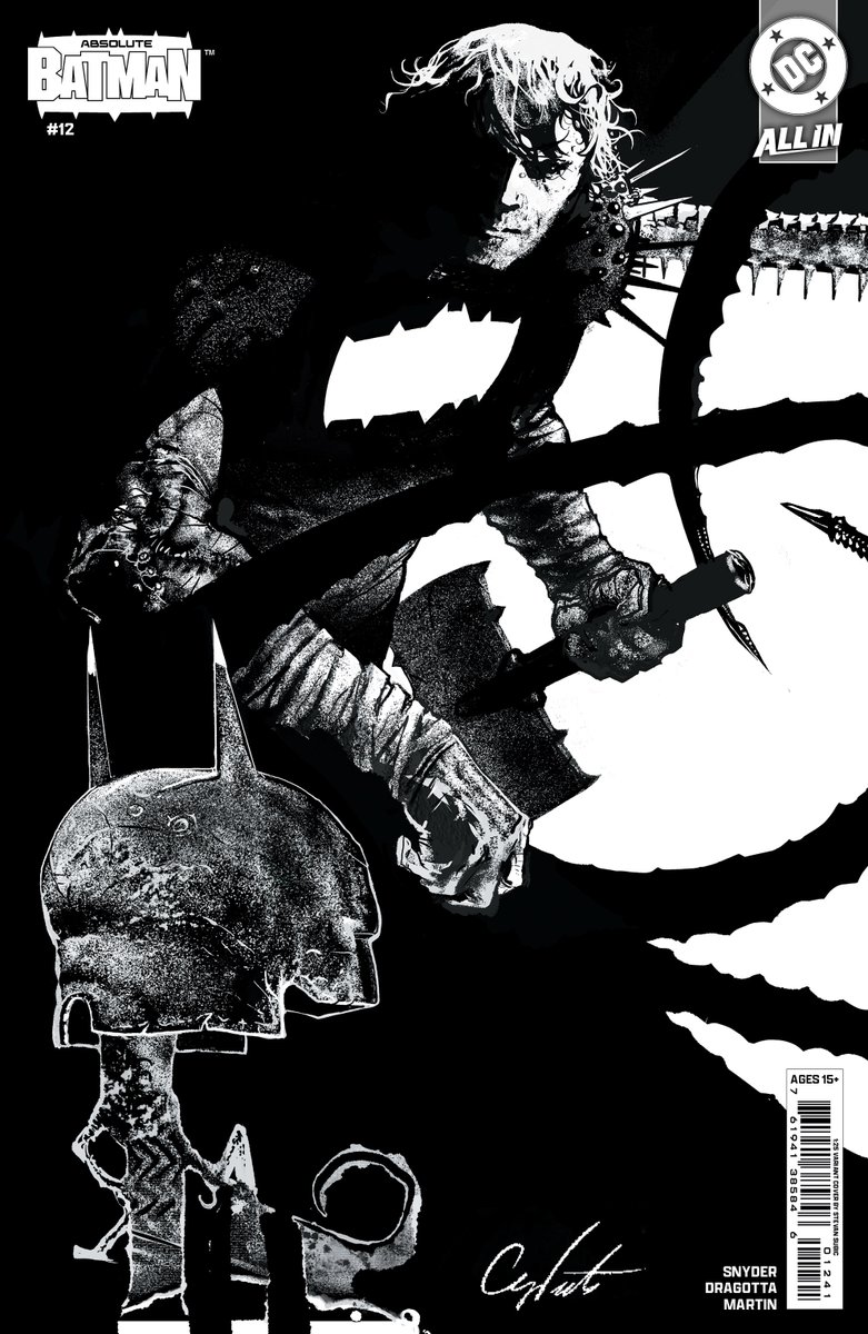 Scott Snyder (@ssnyder1835) on Twitter photo Abomination presses on as Bane's plans for the Bat play out in ABSOLUTE BATMAN #12, out this September from me and Nick Dragotta.
Pre-order these covers from Nick and <a href="/frankmartinbox/">Frank Martin Jr</a>, <a href="/PULPH0PE/">PULPHOPE</a>, <a href="/DenysCowan/">Denys Cowan</a> & <a href="/SubicStevan/">Subic Stevan</a> before FOC TODAY! Abomination presses on as Bane's plans for the Bat play out in ABSOLUTE BATMAN #12, out this September from me and Nick Dragotta.
Pre-order these covers from Nick and <a href="/frankmartinbox/">Frank Martin Jr</a>, <a href="/PULPH0PE/">PULPHOPE</a>, <a href="/DenysCowan/">Denys Cowan</a> & <a href="/SubicStevan/">Subic Stevan</a> before FOC TODAY!