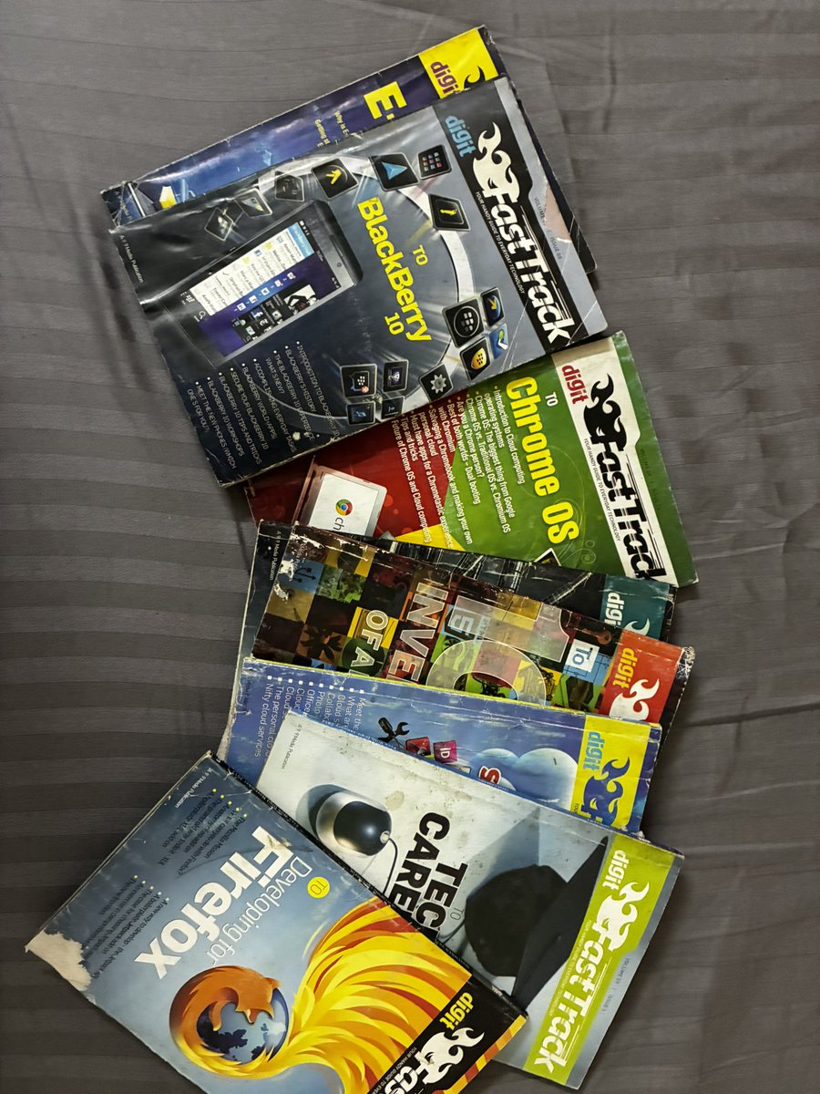 Found my old Digit stash from 6th grade while cleaningggg. Only real ones remember: Digit mag + Fast Track + a DVD full of “free” software = peak Indian tech childhood. 

Are you this old?