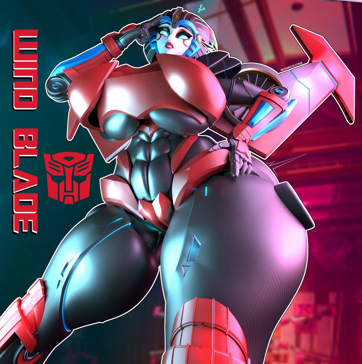"You humans are quite small.....but who knew that you guys were still big down there. How does it work?!? You piqued my curiosity!!!"💋💕🤖❤️‍🔥

Oh yeah, Transformers content! 😇😃

Windblade (Transformer) model made by <a href="/Reivene3D/">Reivene3D</a> 
Windblade (Transformer) rig done by <a href="/Badelynge3D/">Badelynge3D</a>