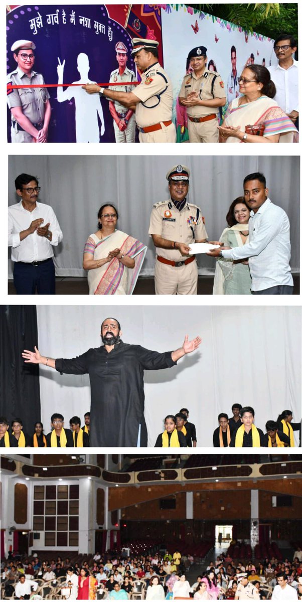 CrimeBranchDP's tweet photo. 🚨🌟 DELHI POLICE ORGANISED NASHA MUKTI AWARENESS DRIVE AT DAULAT RAM COLLEGE, UNIVERSITY OF DELHI 🌟🚨

In a resolute step towards building a Drug-Free Delhi, ANTF, Crime Branch, Delhi, in collaboration with Daulat Ram College, University of Delhi, organised a dynamic Drug Awareness & Prevention Programme today.

👮‍♂️ The programme was graced by Sh. Devesh Chandra Srivastva, Spl. Commissioner of Police, Crime, Delhi as chief guest and attended by Senior Police Officers, Principals & Faculty of DU Colleges, and a large number of spirited students.

🎙️ Special Commissioner of Police, Crime, Delhi addressed the students and motivated them to fight against drugs in their campuses. The key highlights of his Motivational Address:
•“Drug abuse is not just a crime issue — it is an attack on our youth, our families, and our nation’s future.”
•“What starts as curiosity often ends in addiction, pain, and destruction. Drugs fuel crime and weaken society’s strength.”
•“India’s true power lies in its youth — if this energy is consumed by drugs, the nation itself suffers.”
•“Drugs are nothing less than a war against the nation — and we must win this war together.”

🌟 Students were called upon to become ‘Ambassadors of a Drug-Free Delhi’ — spreading awareness, influencing peers, and leading by example and to use MANAS portal.

💫 The event echoed with the spirit of youth power, unity, and determination. With Delhi Police, academia, and students standing together, the message was loud and clear:

👉 “Say NO to Drugs. Say YES to Life. Be the Change. Lead the Nation.”

🚨🌟 दिल्ली पुलिस द्वारा दौलत राम कॉलेज, दिल्ली विश्वविद्यालय में नशा मुक्ति जागरूकता अभियान का आयोजन 🌟🚨

नशा मुक्त दिल्ली के संकल्प की दिशा में, दिल्ली पुलिस ने दौलत राम कॉलेज, दिल्ली विश्वविद्यालय के सहयोग से आज एक सशक्त नशा मुक्ति एवं जागरूकता कार्यक्रम आयोजित किया।

👮‍♂️ इस कार्यक्रम की शोभा बढ़ाई श्री देवेश चन्द्र श्रीवास्तव, विशेष आयुक्त पुलिस (अपराध), दिल्ली ने। कार्यक्रम में वरिष्ठ पुलिस अधिकारी, दिल्ली विश्वविद्यालय के विभिन्न कॉलेजों के प्राचार्य, फैकल्टी सदस्य तथा बड़ी संख्या में छात्र-छात्राओं ने उत्साहपूर्वक भाग लिया।

🎙️ विशेष आयुक्त पुलिस, अपराध ने छात्रों को संबोधित करते हुए नशे के खिलाफ लड़ाई में सक्रिय भूमिका निभाने का आह्वान किया। उनके प्रेरणादायक संबोधन के मुख्य बिंदु:
•“नशा केवल अपराध का मुद्दा नहीं है — यह हमारे युवाओं, परिवारों और राष्ट्र के भविष्य पर हमला है।”
•“जो शुरुआत जिज्ञासा से होती है, वह अक्सर लत, पीड़ा और विनाश में समाप्त होती है। नशा अपराध को बढ़ाता है और समाज की ताकत को कमजोर करता है।”
•“भारत की असली शक्ति उसके युवा हैं — यदि यह ऊर्जा नशे में बर्बाद हो जाएगी तो राष्ट्र भी कमजोर हो जाएगा।”
•“नशा राष्ट्र के खिलाफ युद्ध से कम नहीं — और हमें यह युद्ध हर हाल में जीतना है।”

🌟 छात्रों से आह्वान किया गया कि वे ‘नशा मुक्त दिल्ली के एंबेसडर’ बनें — जागरूकता फैलाएँ, अपने साथियों को प्रेरित करें, जीवन को नशे से ऊपर चुनें और MANAS पोर्टल का उपयोग करें।

💫 कार्यक्रम ने युवाशक्ति, एकता और दृढ़ संकल्प की भावना को सशक्त रूप से प्रकट किया। दिल्ली पुलिस, शिक्षाविद और छात्र-छात्राओं ने मिलकर स्पष्ट संदेश दिया:

👉 “नशे को ना कहें। जीवन को हाँ कहें। बदलाव बनें। राष्ट्र का नेतृत्व करें।”

#DelhiPolice #DrugFreeDelhi #NashaMukti #YouthAgainstDrugs #SayYesTolife

https://t.co/LUTTD7xCzC

@PIBHomeAffairs 
@LtGovDelhi 
@narcoticsbureau 
@DelhiPolice 
@CPDelhi