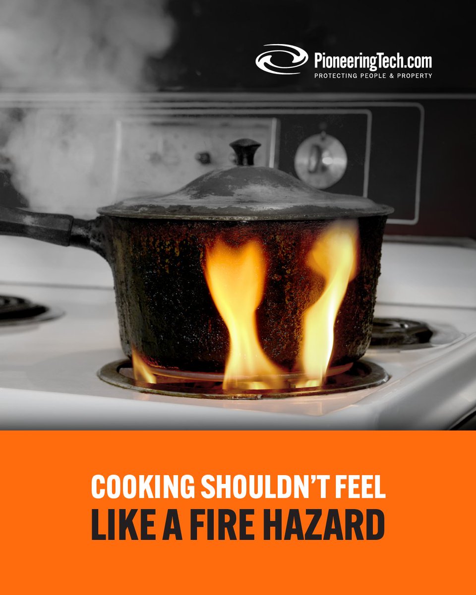 PioneeringTech's tweet photo. Not a chef? You’re not alone. But fire shouldn’t be part of the recipe.
Smart Burner controls the heat, so your burner wouldn't reach ignition point. 

#FirePrevention #SmartKitchen #StudentSafety https://t.co/aibqhFbYkn