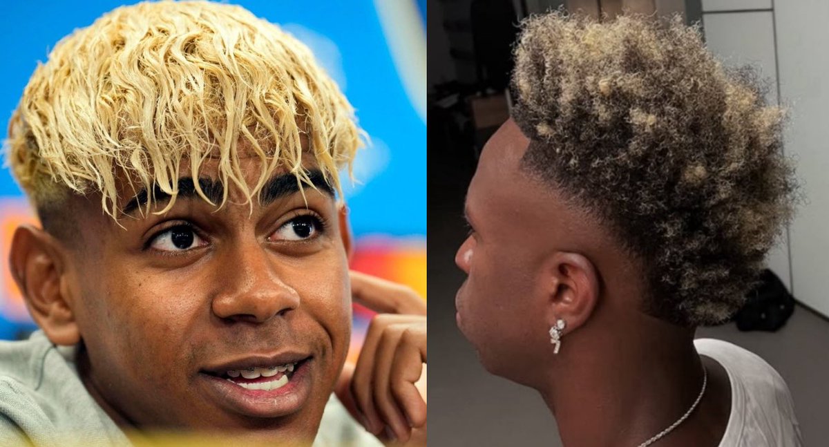 Dos negros empeñados en ser rubios 
¡El chiste del siglo!