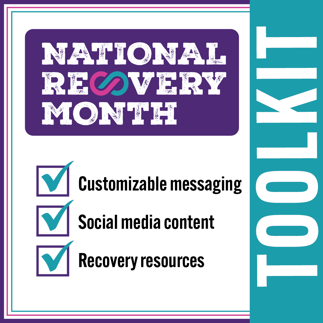 September is #RecoveryMonth2025 💜🩷🩵
Check out SAMHSA's Toolkit and share the message that #RecoveryHappens! ➡️ samhsa.gov/about/digital-… 

#Recovery #RecoveryJourney #RecoveryIsPossible