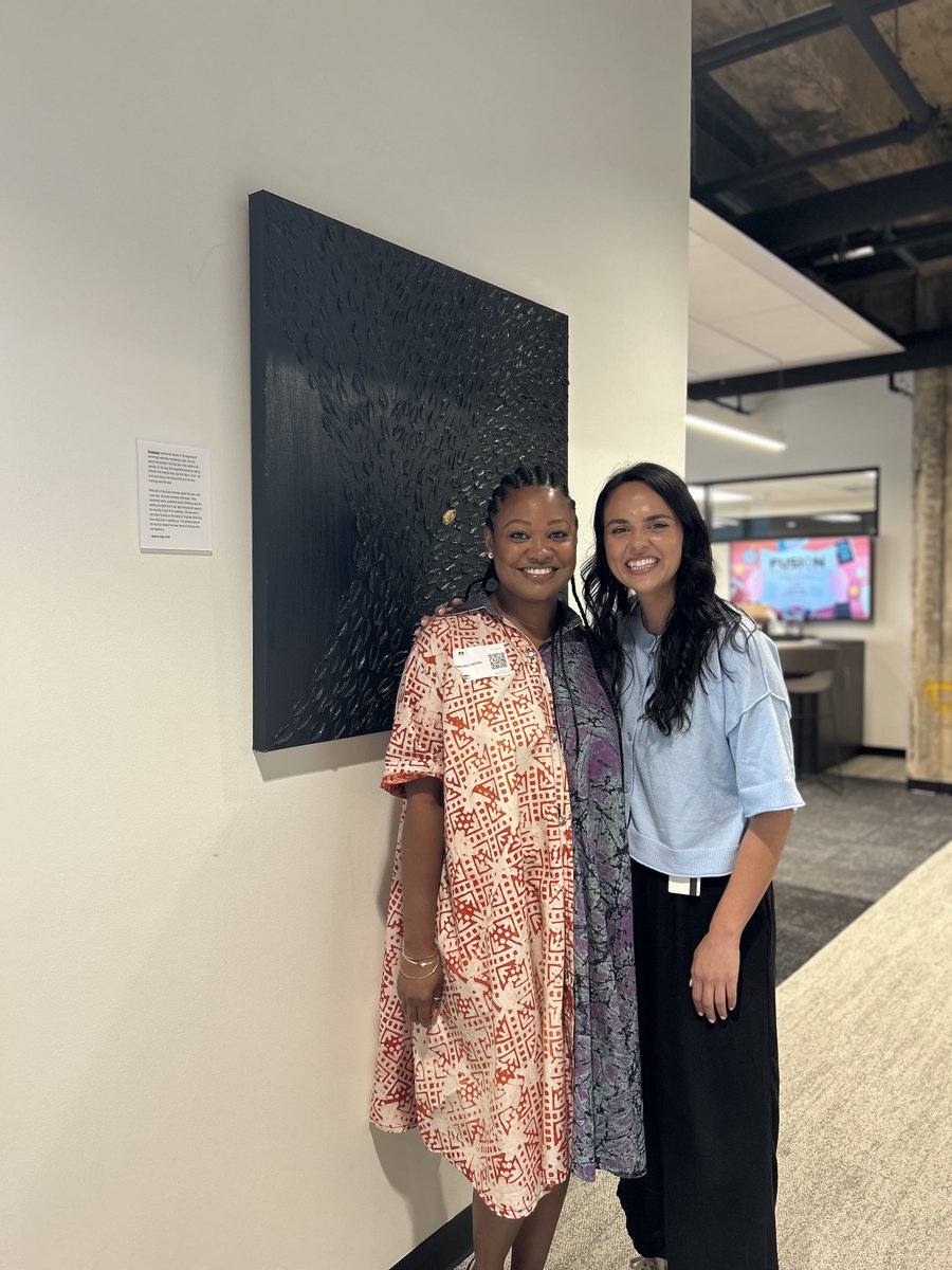 elementsCU's tweet image. Our DEIB Council hosted their quarterly Munch &amp;amp; Learn featuring the founders of @ganggangculture.

GANGGANG is hosting the fifth anniversary of the BUTTER Fine Arts Fair, August 28 - 31 at The Stutz. 

Tickets: eventbrite.com/e/butter-fine-….