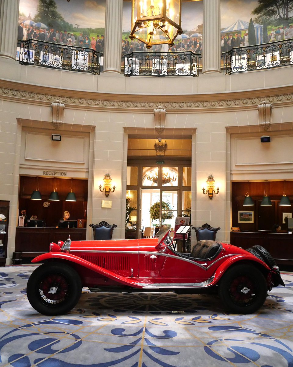 RoyalAutomobile's tweet photo. The Alfa Romeo 6C 1750 Gran Sport earned fame for its racing pedigree, notably setting a Mille Miglia record by averaging over 100 km/h across the demanding 1,600 km route. It has its own Italian competition history - having been rallied in period - making it an iconic machine. https://t.co/ZwtPsOcxp1