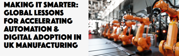 New report on #Automation from <a href="/MakeUK_/">Make UK</a>
&amp; @SageUK reveals how #UKmfg lags behind, but £150bn opportunity by 2035 if we act now.
“we must overcome deep-rooted structural challenges that have long hindered technology adoption, particularly among SMEs.”
makeuk.org/insights/repor…