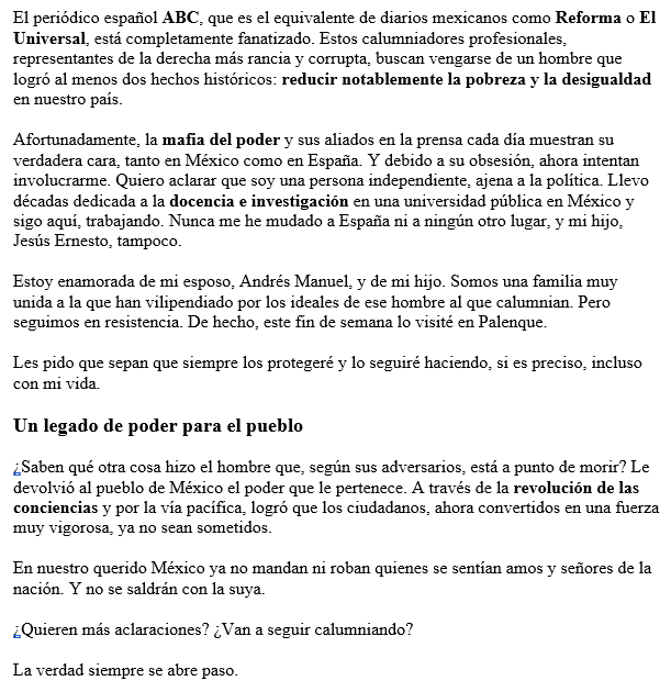 tajin's tweet photo. El texto de @BeatrizGMuller tiene una pésima redacción, y es investigadora, tan sencillo como pasarlo en IA para que lo mejorará, aquí una propuesta. https://t.co/Z6tWFHzP7C