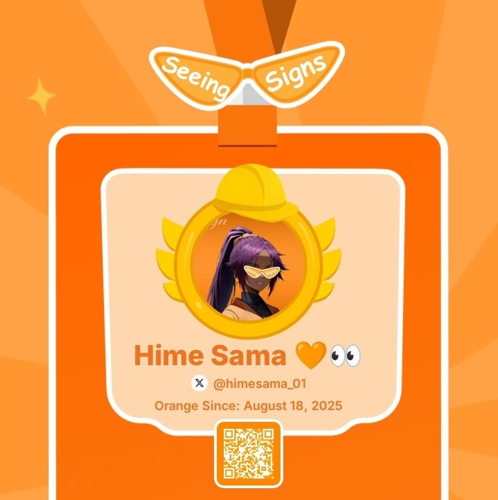 The Orange Dynasty/Sign Super App is live!!

Why aren't you there yet? Jump on here and come find me, let me spoil you with oranges 🍊🧡

orange.sign.global/app?invite-cod…