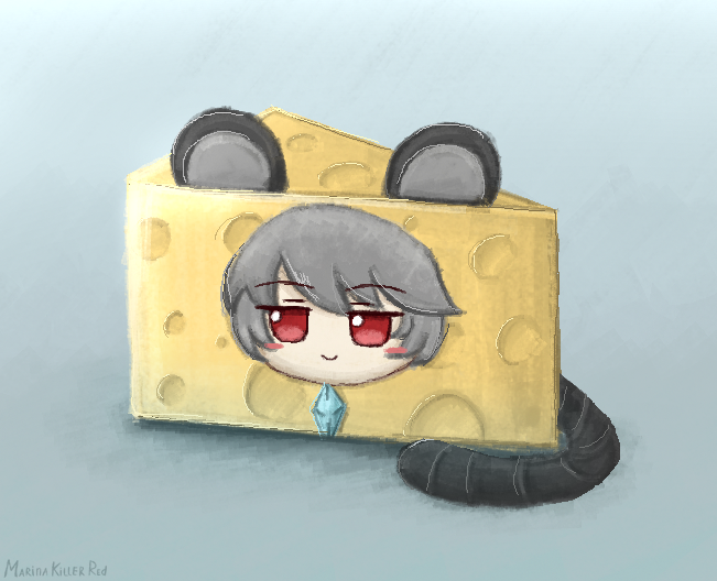 MarinaKillerRe1's tweet photo. Nazrin 🧀

#東方Project #touhouproject https://t.co/RVtKqifrbJ