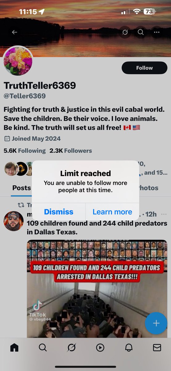 Why is X doing this to me? I didn’t even reach 400 yesterday and they won’t let me follow back my community. Not late last night nor this morning.