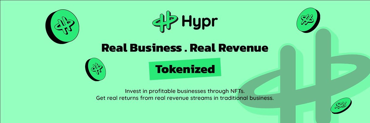 Not your usual launch.

$HYPR goes live on PROOF tomorrow, 1PM UTC

•Team already pushed CREO to $200M.

•Big brand partnerships across SEA are already signed.

•Backed by a regulatory framework so this isn’t just vibes, it’s built to last. 

NFTs = ownership, smart contracts