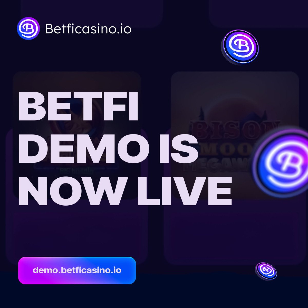 Instead of imagining a fair casino, you can play one. 

The BetFi demo is live, and every result is provable.

🎰 demo.betficasino.io