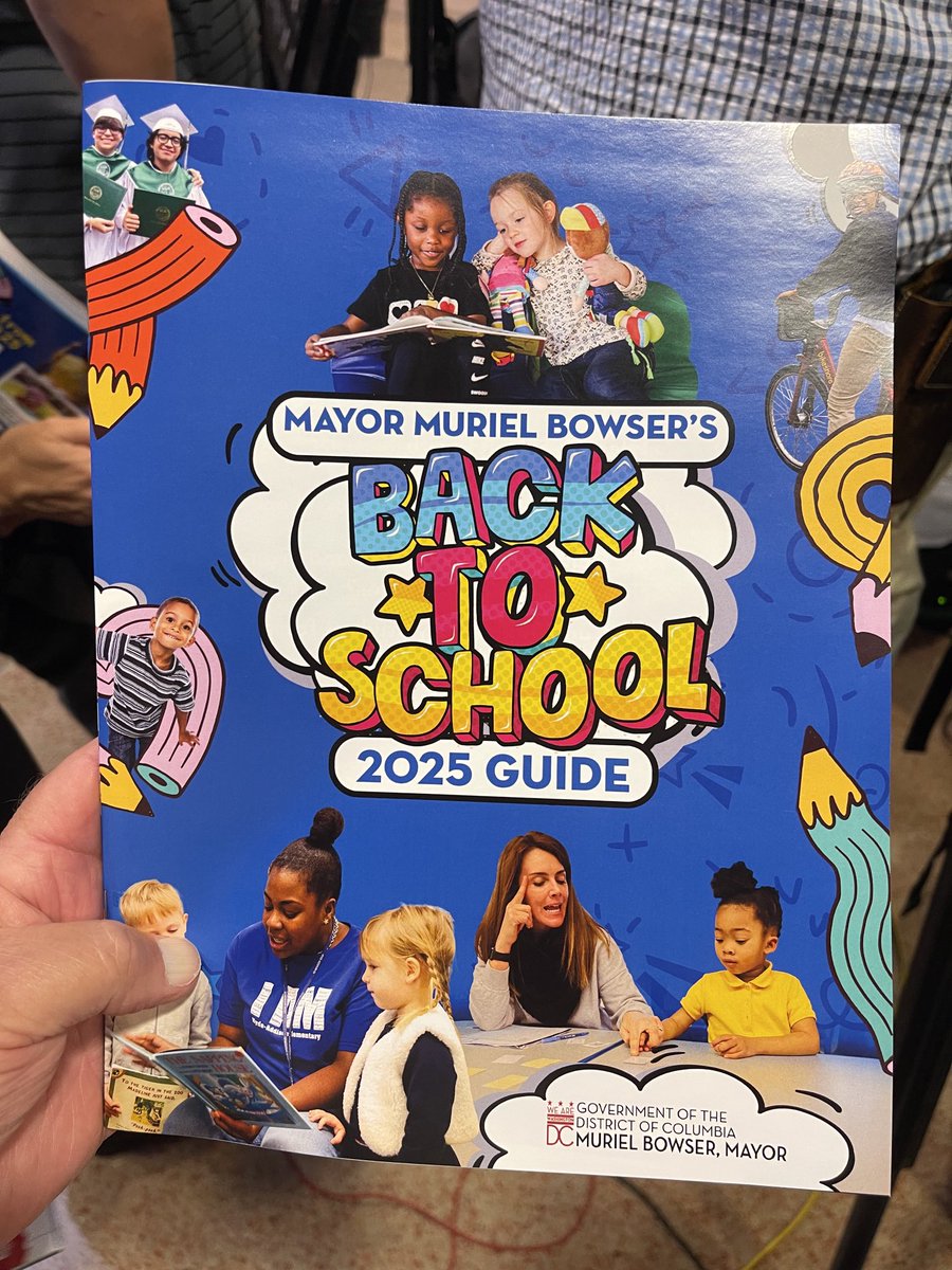 DC Mayor Muriel Bowser says 99 thousand students enrolled in DC Schools and releases Back to School guide for 2025. Bowser told a gathering at Stoddert Elementary school graduation rates are up and teacher retention is up.
