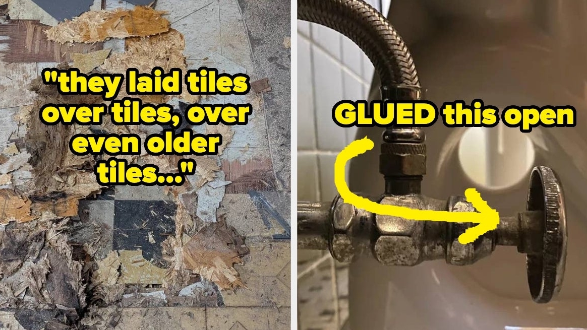 30 Dumb, Dangerous, And Downright Bizarre Things People Found After Moving In To Their New House buzzfeed.com/meganeliscomb/…