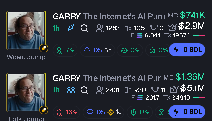 metabrawler's tweet photo. State of the trenches with the stupid PvP meta.

Got into the first $GARY though, no bundlers and 'KOLs'.

WqeuwDDaVBvw5QM8MK2vFGHNDLHJ3e72fwbk7Cqpump 

Hopefully others see the same I do. https://t.co/I6Sclpu6bB