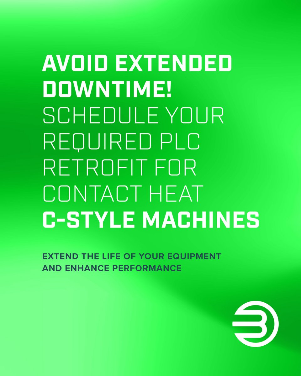 Future-Proof Your Production and Avoid Downtime.

Upgrade with BMG’s latest PLC Retrofit for C-style 2220 and 3021 Contact Heat machines (1995-2010) to enhance performance. Contact us today at sales@onebmg.com or call +1 (902) 275-3571 to schedule your required retrofit upgrade.