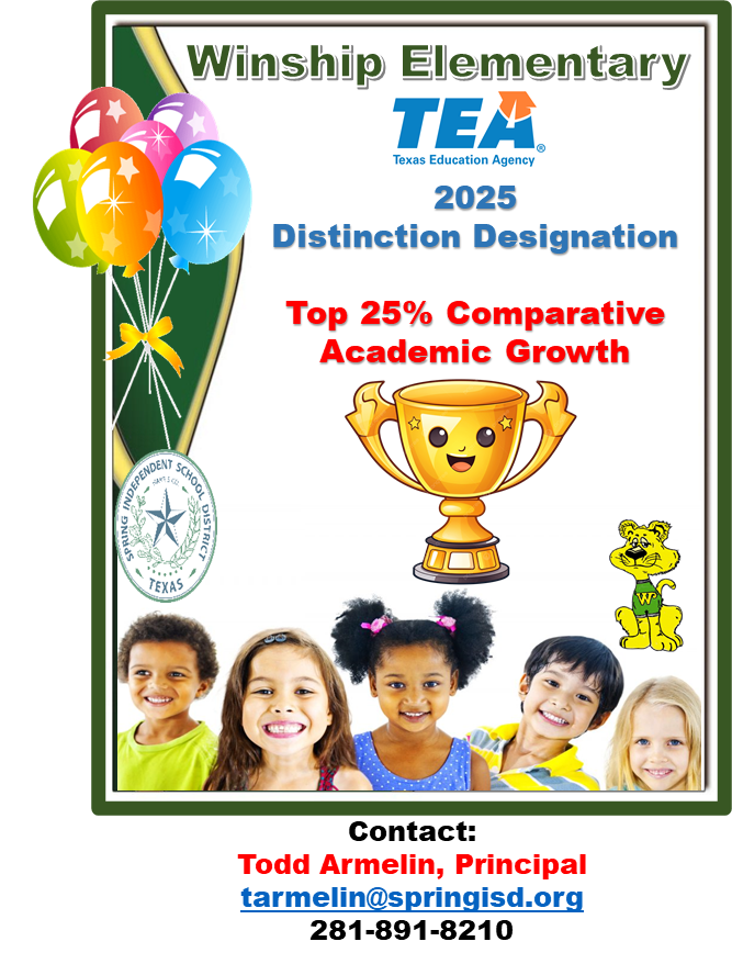BecomingDrTodd's tweet photo. The Achieve Incentive Program reflects Spring ISD's continued dedication to rewarding excellence, encouraging continuous campus improvement, and supporting all staff members who play a vital role in student achievement and school performance. #TeamFocused @SpringISD @WinshipES https://t.co/gP9COkQE4H
