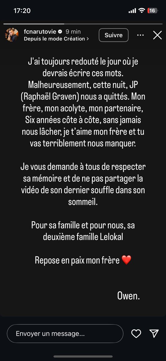 Repose en paix 🕊️