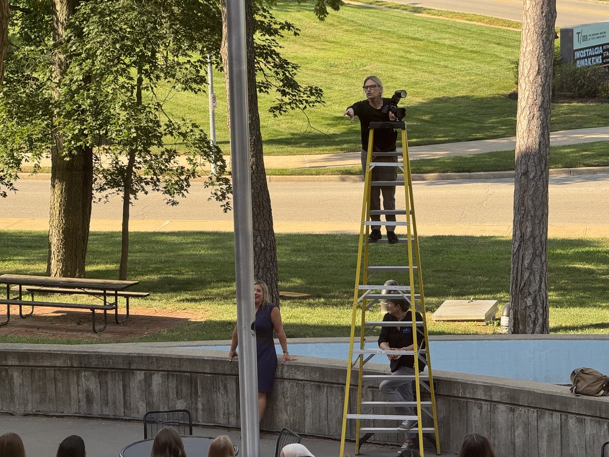 The Class of 2028 joined us today at ⁦<a href="/UMKCLaw/">UMKC Law</a>⁩. Dean Lou Mulligan greeted them, our favorite photographer (Janet Rogers) took a group pic from a very tall ladder, and we on the faculty gave a warm welcome. Very glad to have you all in the building!