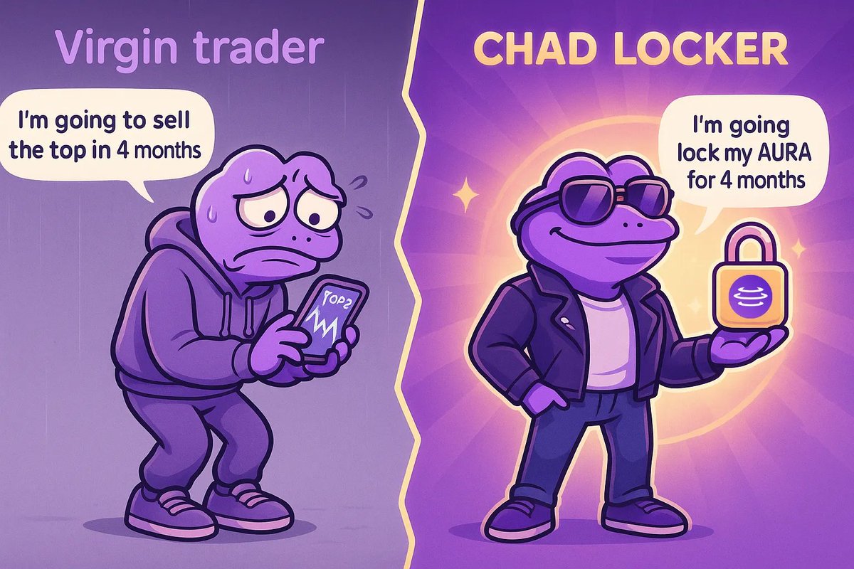 We’ve seen 5 straight bi-weekly epochs with rising vlAURA yields. In the most recent round, lockers earned a 59% vAPR.

There’s still time to lock before the next round - available on @Base and Mainnet!

🔒 app.aura.finance/#/1/lock