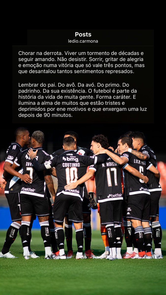 Simplesmente, Lédio “Dom” Carmona.