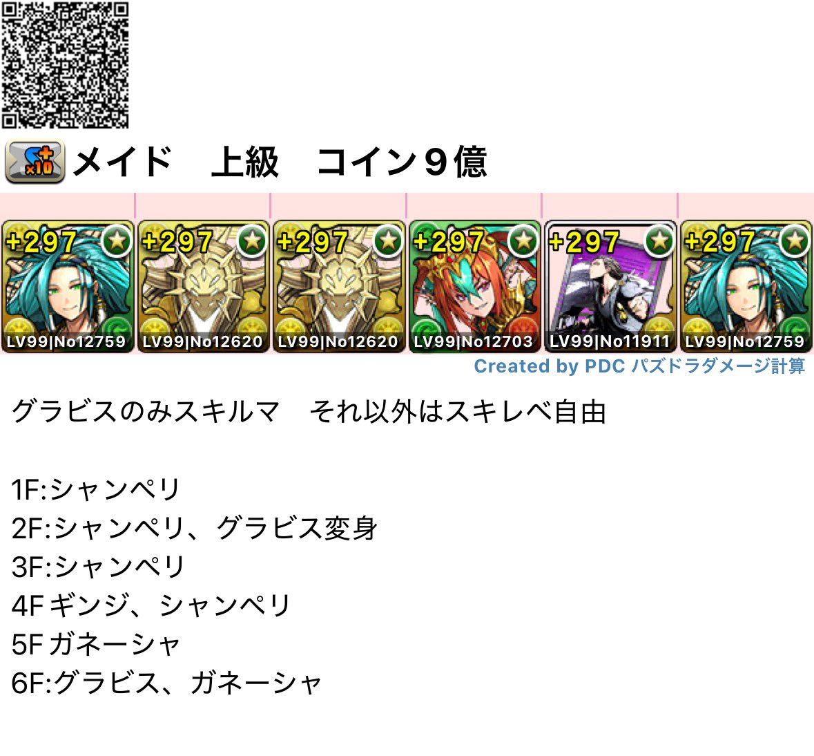 tompsongogotomp's tweet photo. パズドラ　メイドコラボ上級周回　ついでにコイン集めも
#パズドラ　#メイド
#周回 https://t.co/evY8bIr4Kv