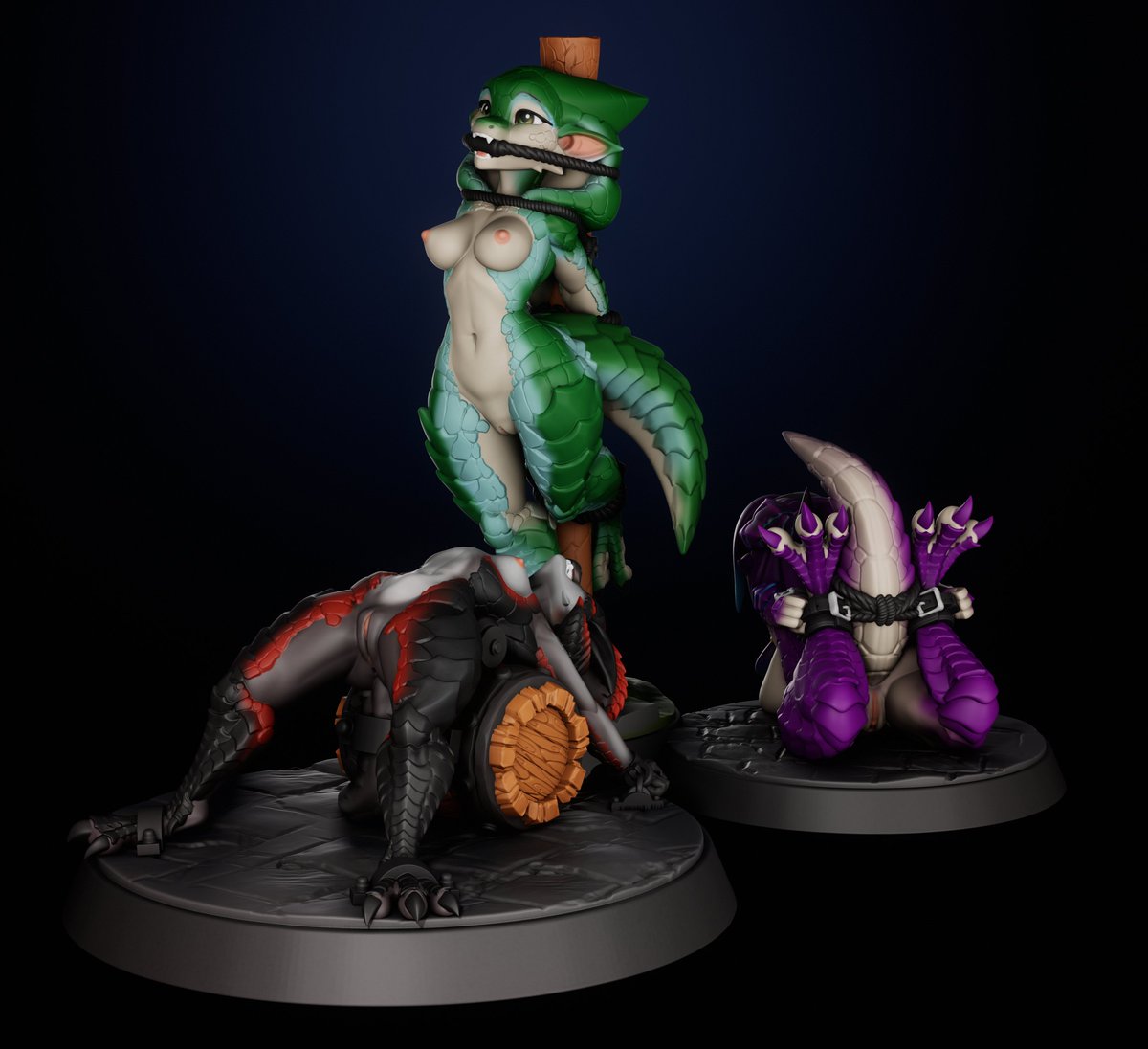 Cults3D has finally cleared the kobolds for sale! Sorry about the delay everybody. But they're now available for purchase! Link in the description
