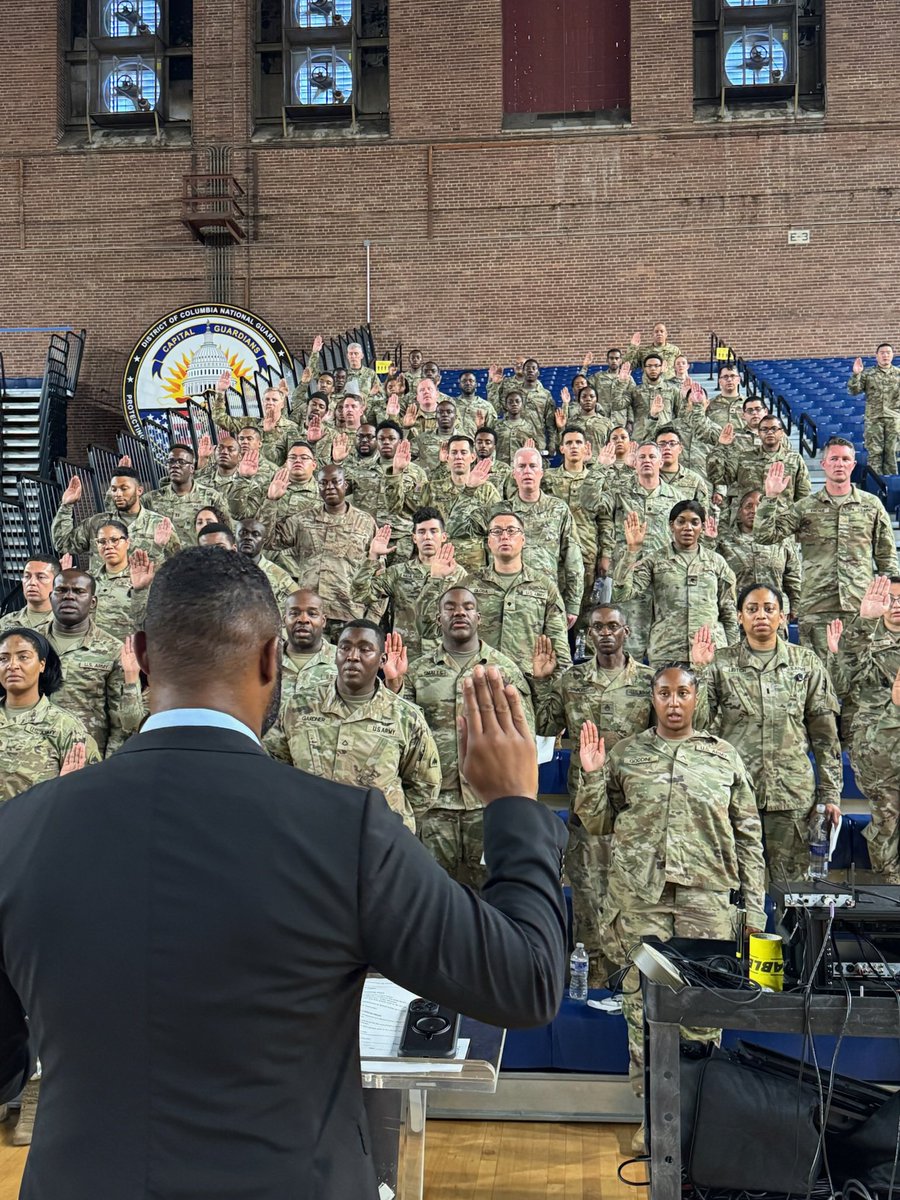 The U.S. Marshals Service specially deputized National Guard troops ...