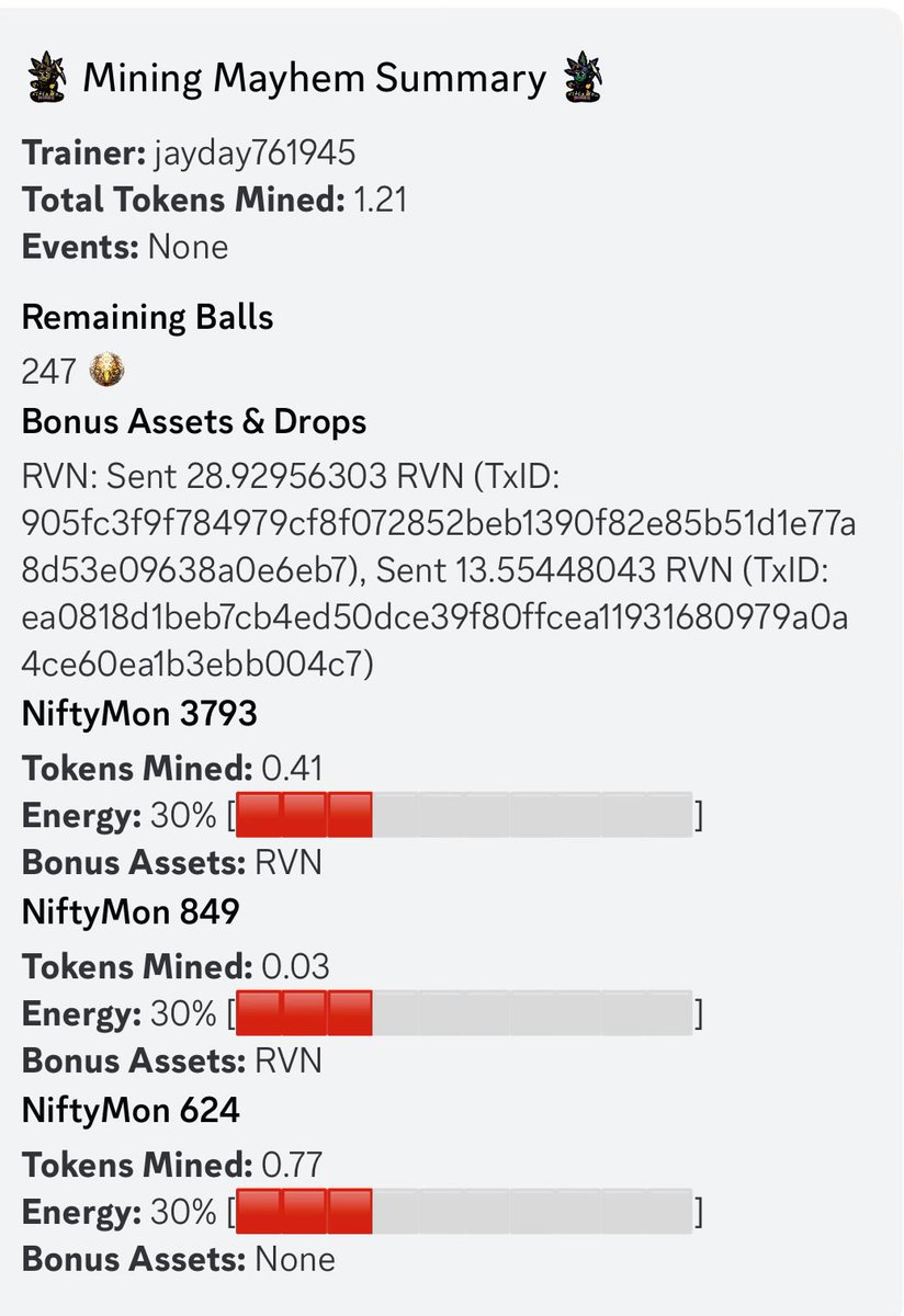 steve π
π
π½πΏ (@tutones1) on Twitter photo Put your Niftymon to work in the mines and rewards! 6,999 niftymon have already been minted! Artwork for season 2 was a collaboration of artists across <a href="/Ravencoin/">Project Raven π¦
/ RVN / Ravencoin</a>
Each mint token purchased $RVN gets sent to those artists! Join <a href="/NFTRVN/">Nifty Raven</a> to get started discord.gg/nftrvn Put your Niftymon to work in the mines and rewards! 6,999 niftymon have already been minted! Artwork for season 2 was a collaboration of artists across <a href="/Ravencoin/">Project Raven π¦
/ RVN / Ravencoin</a>
Each mint token purchased $RVN gets sent to those artists! Join <a href="/NFTRVN/">Nifty Raven</a> to get started discord.gg/nftrvn