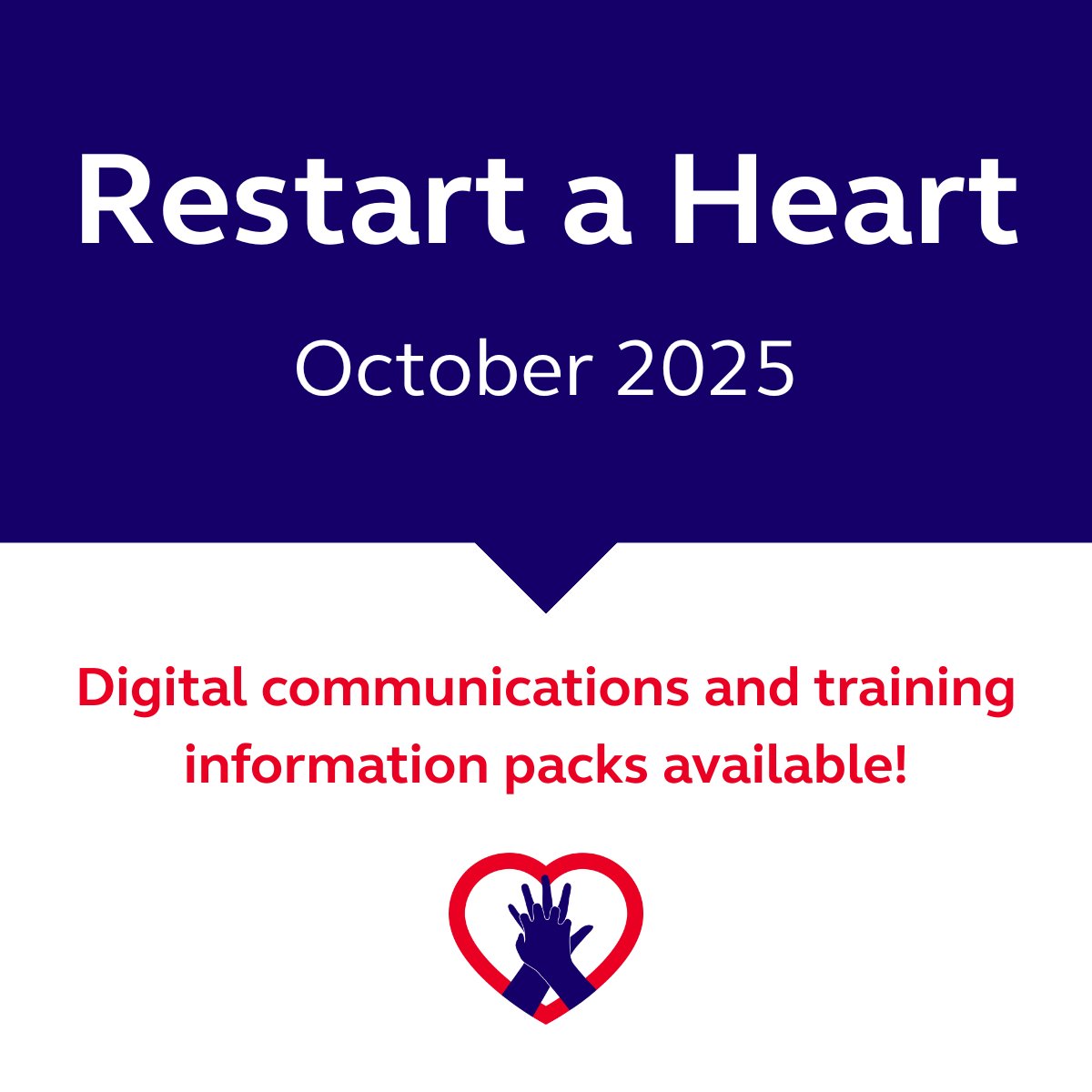 ResusCouncilUK's tweet image. Get involved with Restart a Heart 2025 by planning an event or spreading awareness on social media! 

👉 Check out digital communications and training information packs live on our website: bit.ly/4oEfhG6