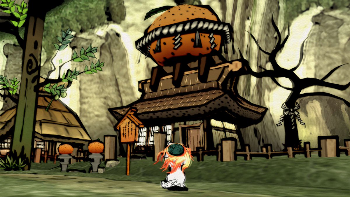 You'll never have to wonder which house is Mr. and Mrs. Orange's.