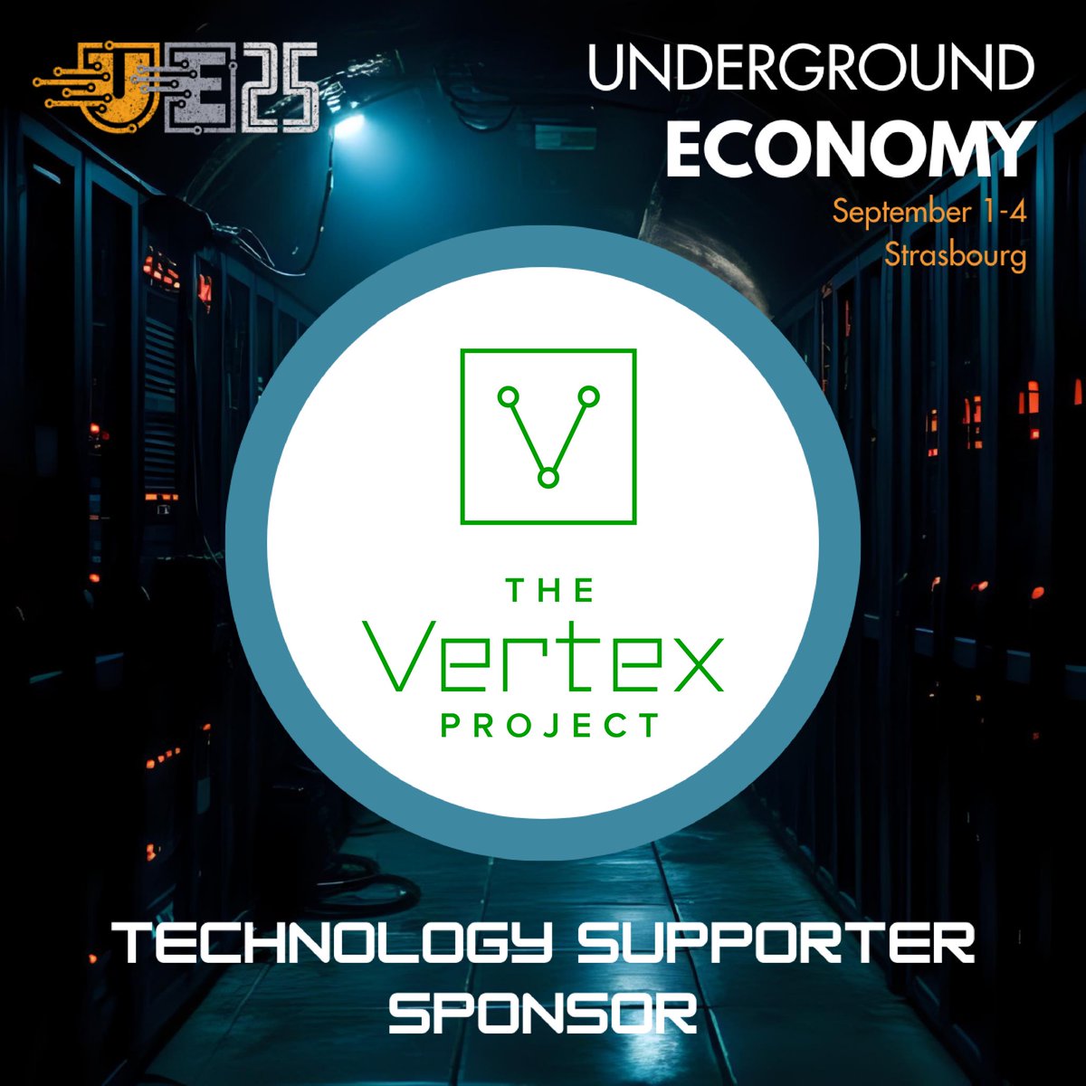 vtxproject's tweet image. We’re proud to sponsor @teamcymru’s Underground Economy 2025 and join them in celebrating their 15th year anniversary!

Are you attending? Let us know!

#UE25 #UndergroundEconomy #TeamCymru