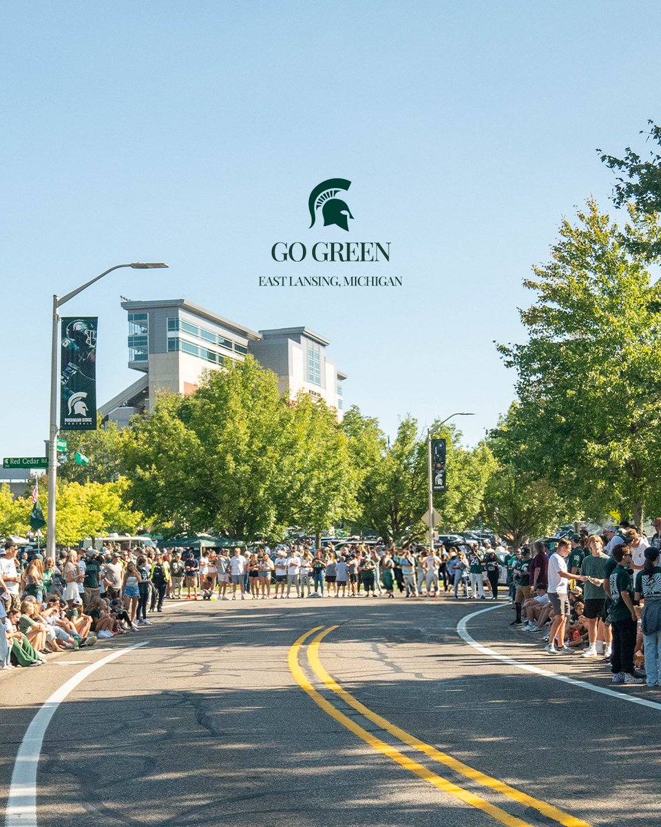 Gameday 🔜

Go Green always.