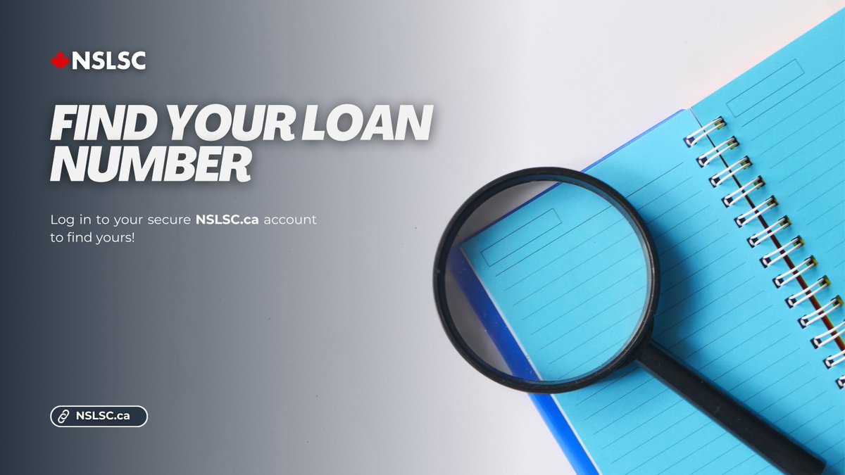 🔍 Looking for your loan number? Your loan number is seven digits and can be found by heading to your Dashboard and clicking “Funding Summary.” Log in to your secure NSLSC.ca account to find yours: ow.ly/en6d30rzTx8